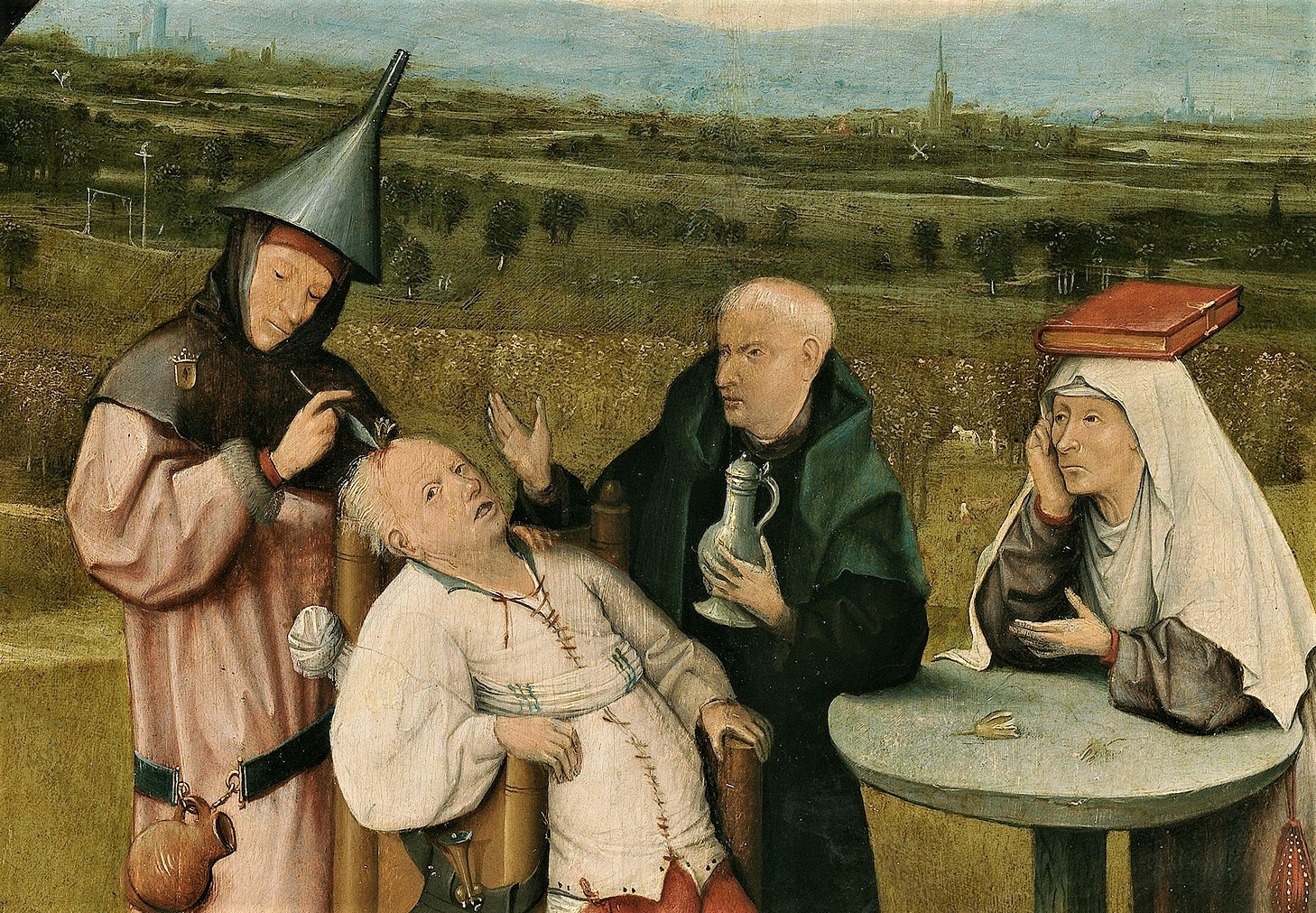 Z bliska: "Leczenie głupoty" Hieronima Boscha, czyli o wyjmowaniu kwiatka z  głowy - Minerva